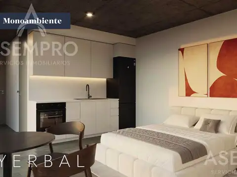 Departamento en Caballito  Monoambiente Sustentable