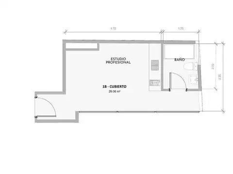 Departamento en Venta de Monoambiente