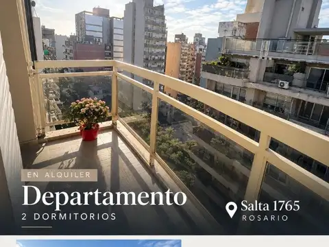 Departamento de 2 dormitorios en alquiler