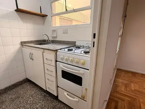 Departamento 2 ambientes con 1 baño