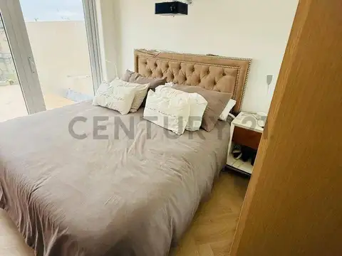 Tres ambientes con increíble balcón terraza