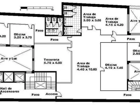 Oficina en Venta con 6 cocheras