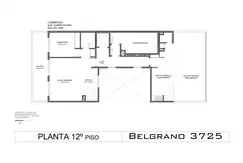 Edificio de 12 pisos | 2 y 3 amb | Almagro en Almagro