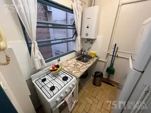 Departamento 2 ambientes con 1 baño