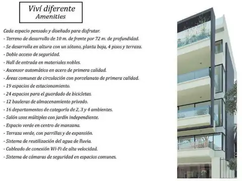 Departamento en Venta en Barrio Naón, USD 199.000