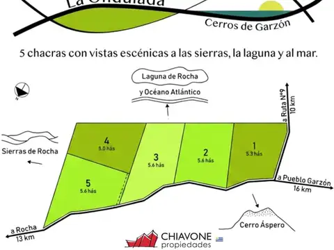Terreno en Venta en Rocha, USD 43.350