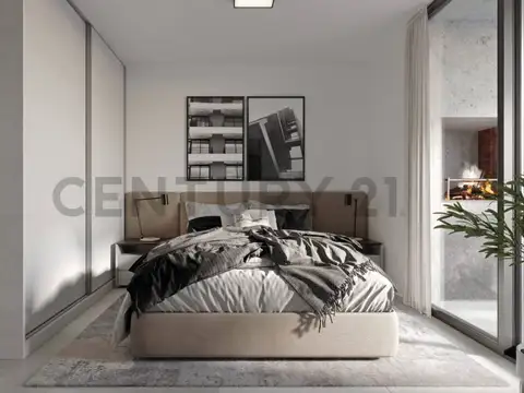 Departamento Monoambiente con 1 baño