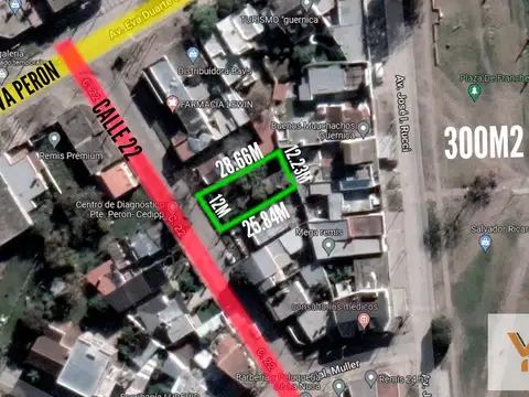 Terreno en Venta - 327mts2 - Guernica