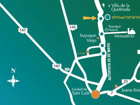 Terreno en Venta en San Luis, USD 15.000