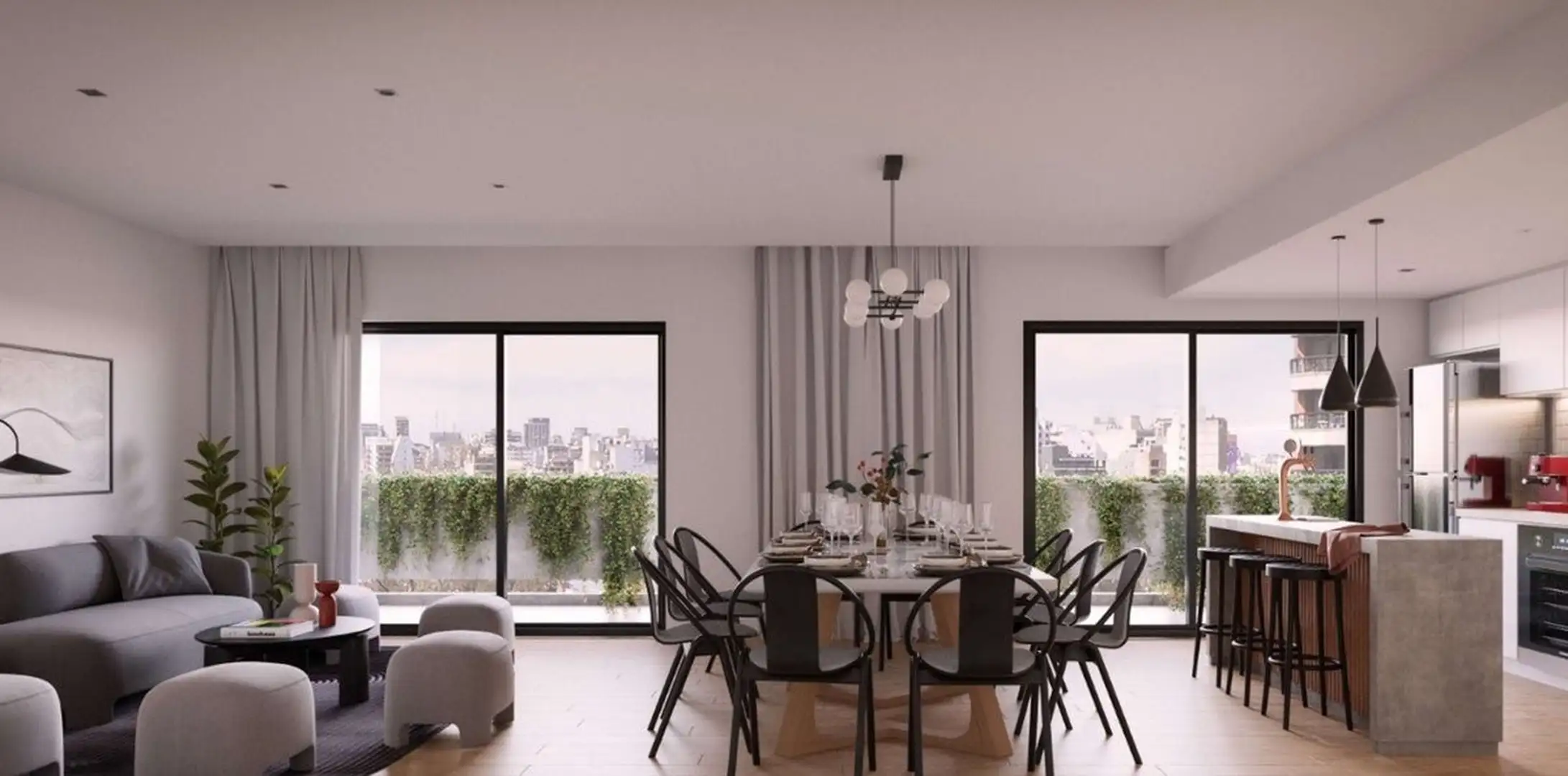 VENTA EN POZO DEPARTAMENTO 3 AMBIENTES CON COCHERA