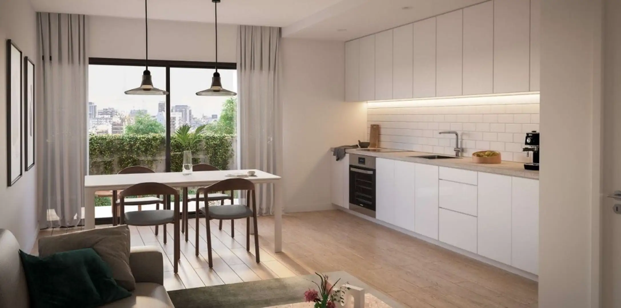 VENTA EN POZO DEPARTAMENTO 3 AMBIENTES CON COCHERA