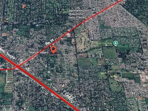 Terreno en Venta de 16992,0 m2