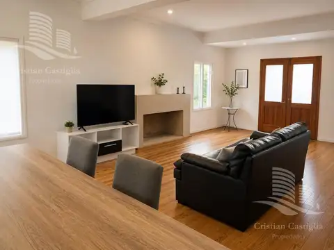 Casa 4 ambientes con 2 baños