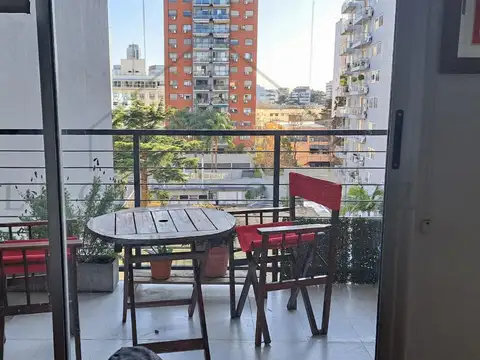 Departamento en alquiler temporario en Colegiales 2 ambientes pileta sum y gym