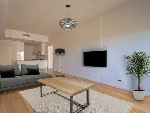 Departamento 2 ambientes con 2 baños