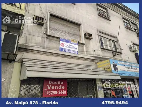 Oficina en Planta Alta al frente a 4/C de 9 de Julio