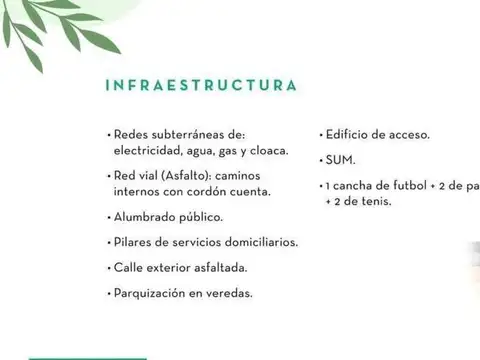 Terreno en Venta en Pilar Del Este, USD 55.000
