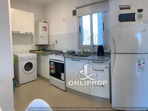 Departamento 2 ambientes con 1 baño