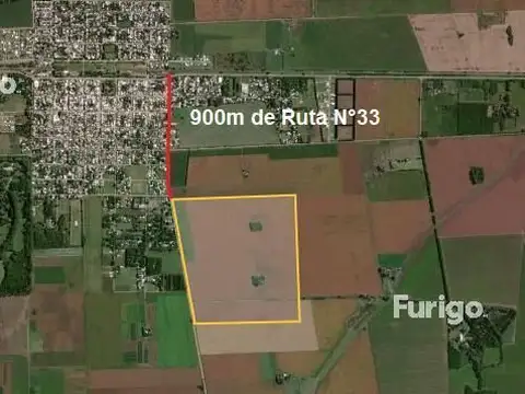 Camino Limite Pérez-Zavalla a 900m de Ruta N°33 Hacia el Sur. 100