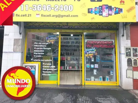 ALQUILER DE LOCAL GENERAL SAN MARTIN CENTRO