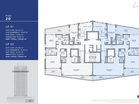 Departamento en Venta en Palermo, USD 1.072.920