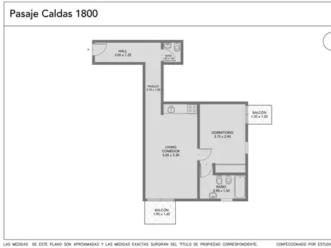 Departamento en Alquiler con 1 cochera
