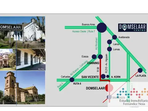 Terreno / Lote en venta de 270m2 ubicado en Domselaar