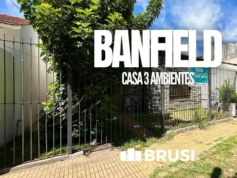 Casa en venta de 3 ambientes y amplio lote