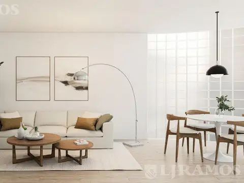 Loft al frente de 57,74 m2 propios en Esmeralda 1365, Módulo Libertador — Unidad 203 · Piso 2