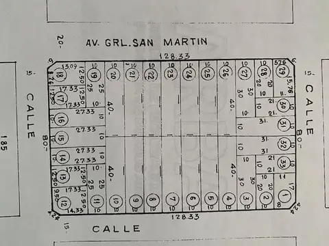 (Km. 47) Colorado esquina Piragoras.