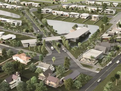 Terrenos con más de 500m² en Barrio Privado de Roldan, Aurea