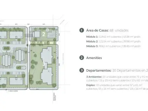 Departamento en venta de 2 ambientes en Ayres Haus Benavidez
