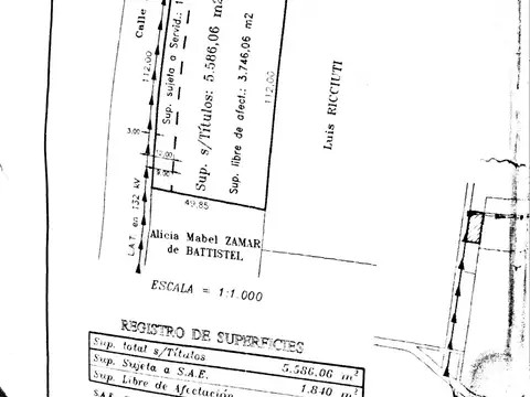 Terreno en Venta en Los Boulevares, USD 185.000