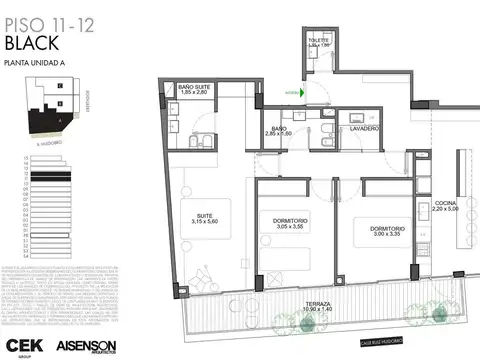 Departamento en Venta con 1 cocheras