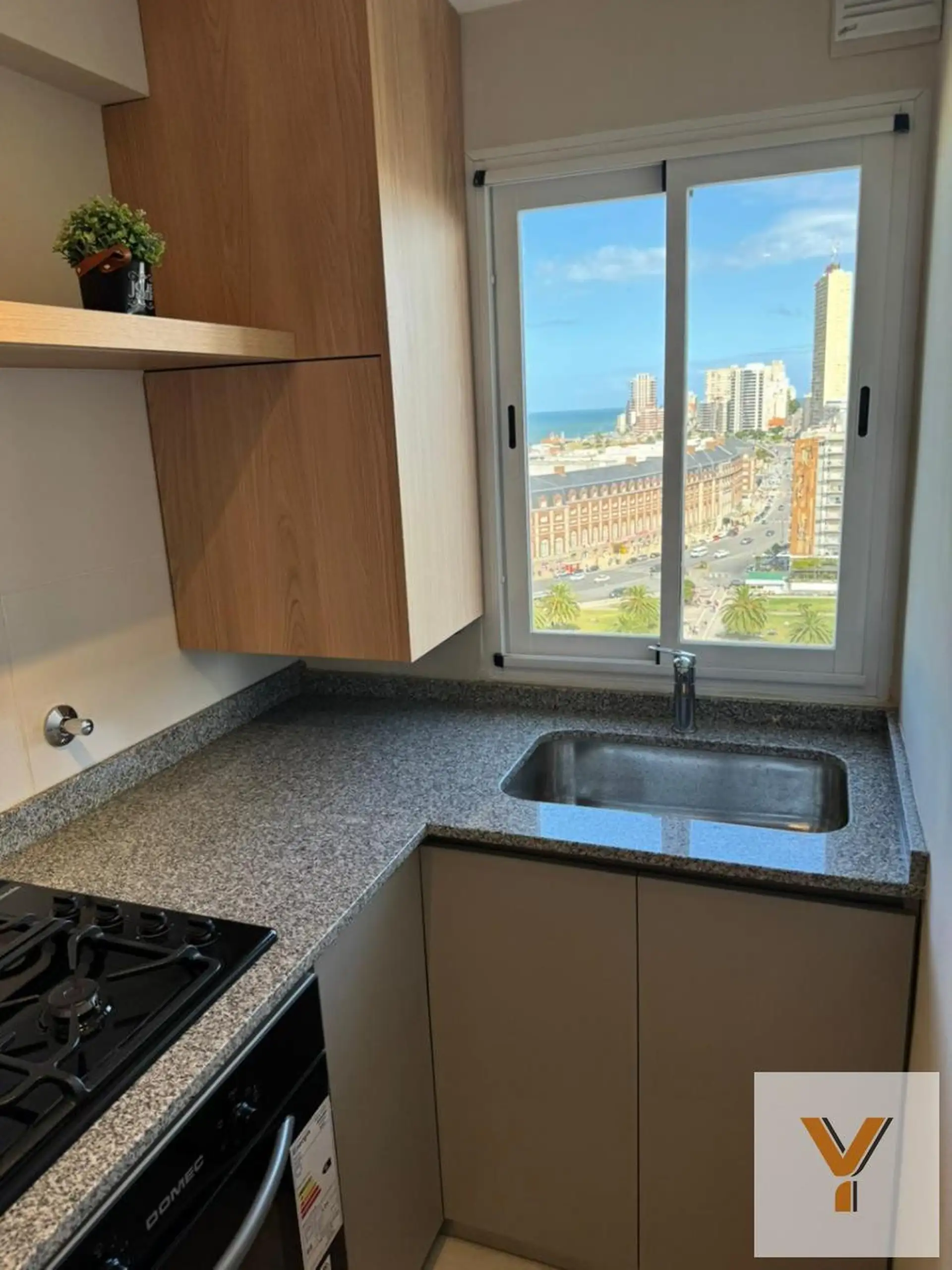 Depto 1 dorm, 42m² en Bolívar y Buenos Aires, luminoso