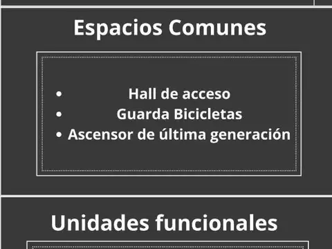 Departamento en Venta de 1 dormitorio