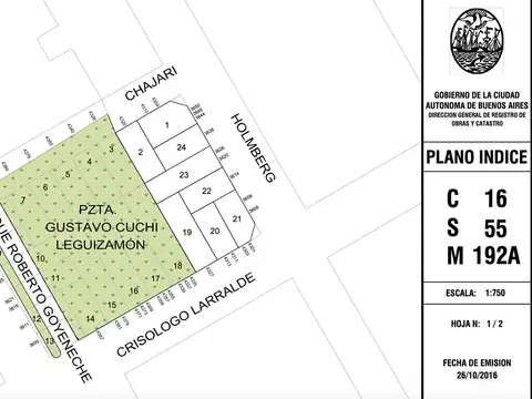 Terreno en Venta de 171,0 m2