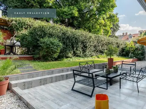 Único!!! Espectacular departamento en venta con gran jardín propio, cochera y baulera.