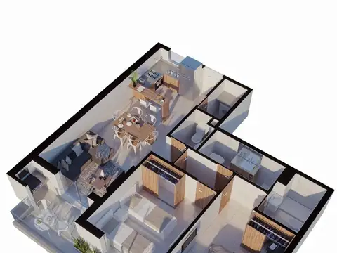 Departamento en Venta de 2 dormitorios