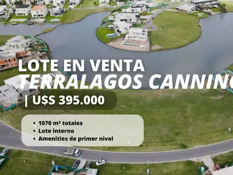 LOTE  FONDO LAGUNA TERRALAGOS BARRIO PLAYA