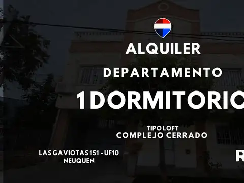 ALQUILER DEPARTAMENTO TIPO LOFT CANAL V NEUQUEN