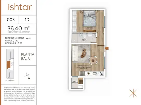 Departamento en Venta 1 año