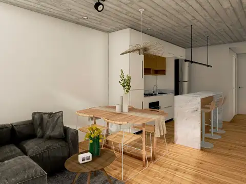 VENTA | FINANCIACIÓN - Departamento 1 dormitorio - Barrio Abasto, Rosario.