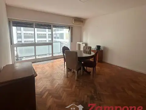 Departamento 3 ambientes al frente con balcon