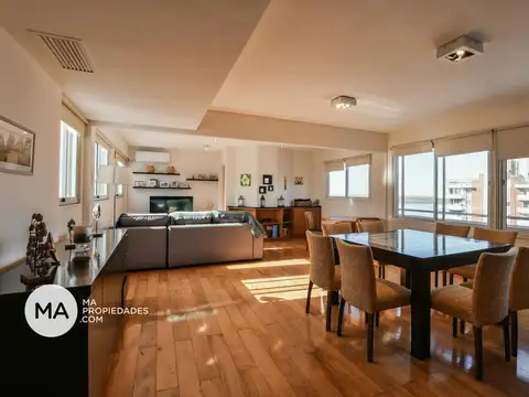 Venta | departamento 3 dormitorios piso exclusivo con vista al rio - laprida 500 - rosario centro