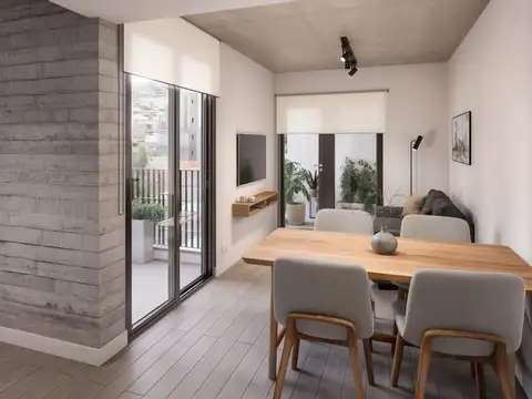 Departamento 3 ambientes con 1 baño