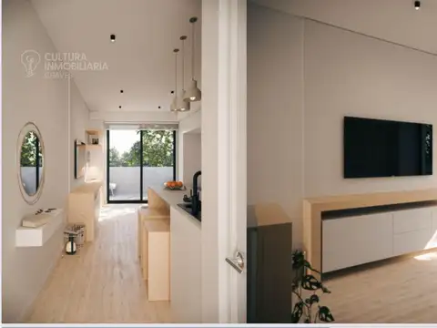 Departamento Monoambiente con 1 baño