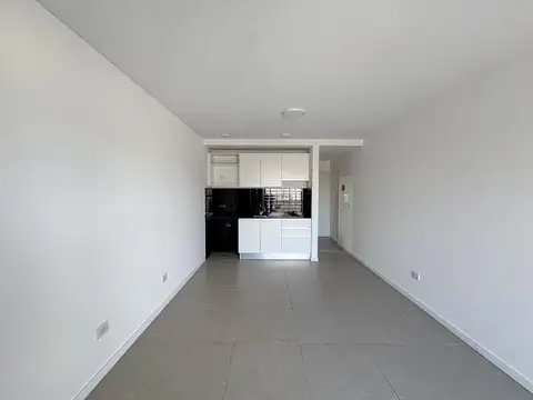 Departamento monoambiente al contrafrente con amenities