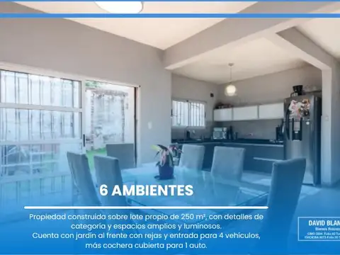 casa, lomas de zamora, patio, apto credito, reciclada, cocheras, 6 ambientes, jardin