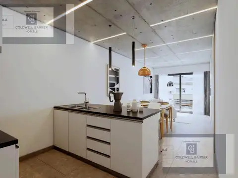 Departamento Monoambiente con 1 baño